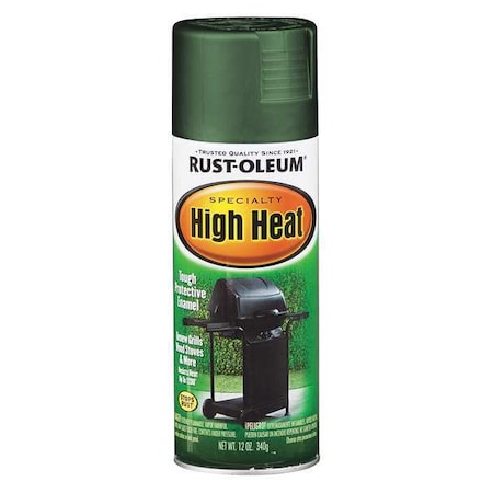 Rust-Oleum High Heat Coating, Green, 7 to 8 sq. ft. 7752830