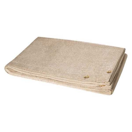 STEINER Welding Blanket, 6 ft. W, 6 ft., Tan 372-6X6