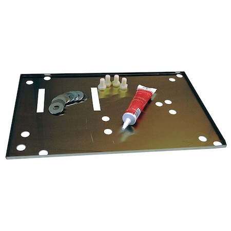 Ice-O-Matic Floor Mount Kit, Stainless Steel, 15in.W KADA-15