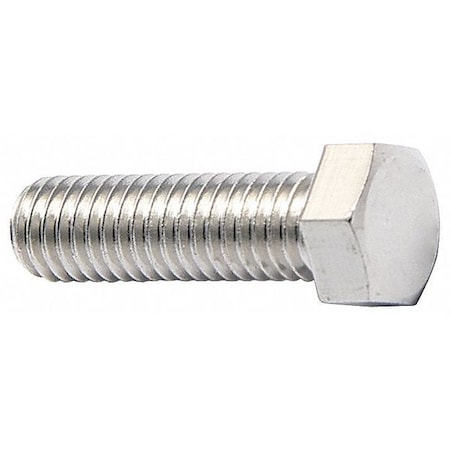 FOREVERBOLT Not Graded, M12-1.75 Hex Head Cap Screw, NL-19 18-8 Stainless Steel, 40 mm L, 10 PK FBMHEXB1217540P10