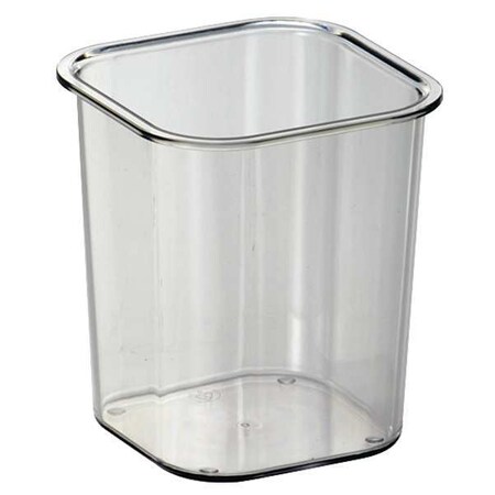 Officemate Container, w/ Compartments, 3-25/32 in.L 28020