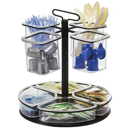 Officemate Condiment Organizer, Countertop, 11 in. D 28003