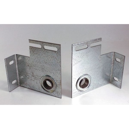 American Garage Door Supply Bearing End Plate, 11 Ga, 4-3/8 In, PR B1-BF438