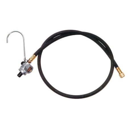 Sievert Gas Hose, 4 ft., LP, with Regulator 3015-04