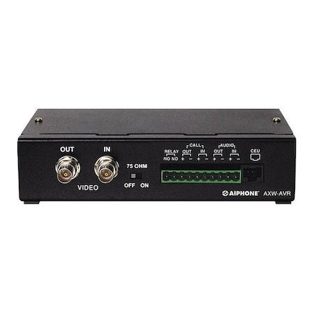 Aiphone Audio Video Receiver, 24VDC AXW-AVR