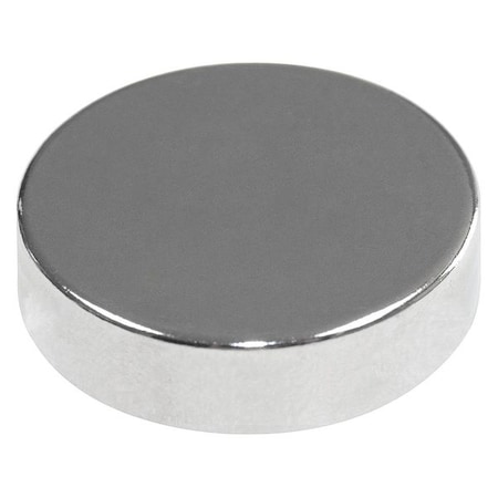 Mag-Mate Disc Magnet, 16 lb., Nickel Plating NE7518NP35