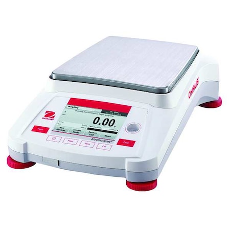 OHAUS Precision Balance Scale, 4200g, 3-15/16inH AX4201