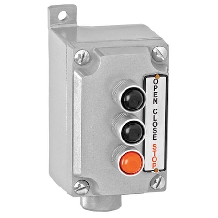 American Garage Door Supply Control Station, 3 Buttons, Nema 7/9 3EBX