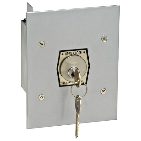 American Garage Door Supply Keyswitch, 2 Buttons, Nema 4 1KF-X