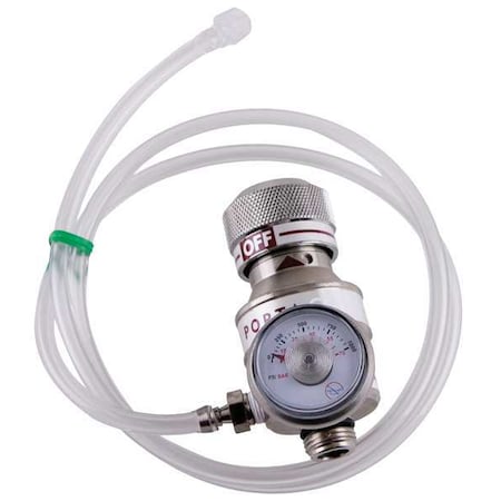 Sensit Gas Regulator w/Adapter Assy, 0.5Lpm 880-00006
