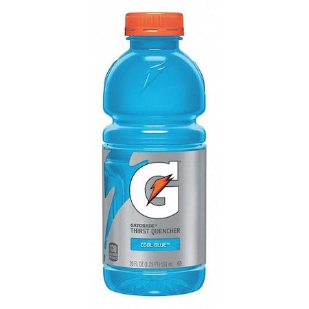 Gatorade Sports Drink Liquid Cool Blue 20 oz., PK24 32481
