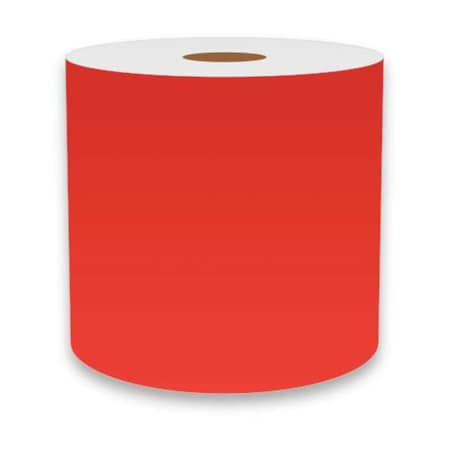 Vnm Signmaker Label Tape, Orange, 4in W, For Mfr No. VnM4, FLUON-3102 FLUON-3102