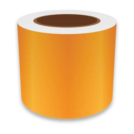 Vnm Signmaker Label Tape, Orange, 4in W, For Mfr No. VnM8, REFON-31028 REFON-31028