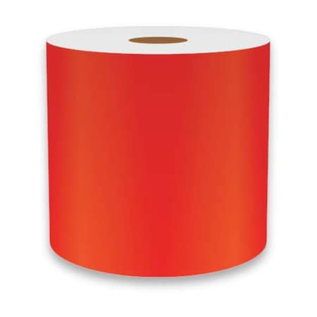 Vnm Signmaker Label Tape, Red, 4in W, For Mfr No. VnM4, REFRD-3102 REFRD-3102