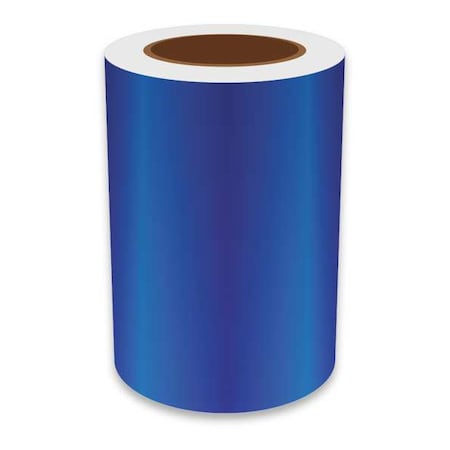 Vnm Signmaker ContinuousLabelStock, Blue, Gloss, 7inW REFBL-3177