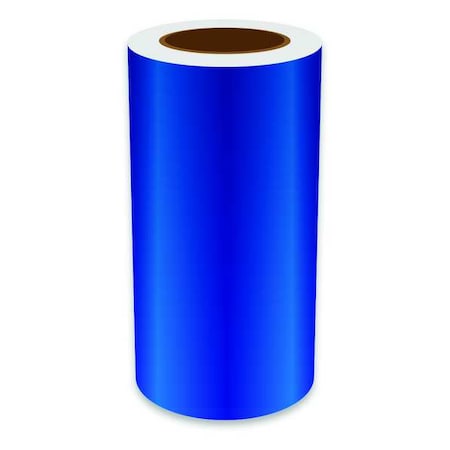 Vnm Signmaker ContinuousLabelStock, Blue, Gloss, 9inW REFBL-3228