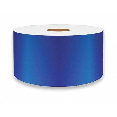 Vnm Signmaker ContinuousLabelStock, Blue, Gloss, 2inW REFBL-3508
