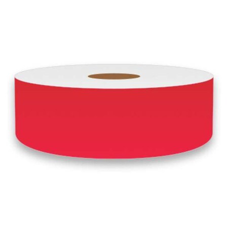 Vnm Signmaker Label Tape, Red, 1in W, For Mfr No. VnM4, FLURD-3254 FLURD-3254