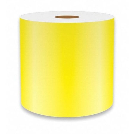 Vnm Signmaker Label Tape, Yellow, 4in W, For Mfr No. VnM4, REFYL-3102 REFYL-3102
