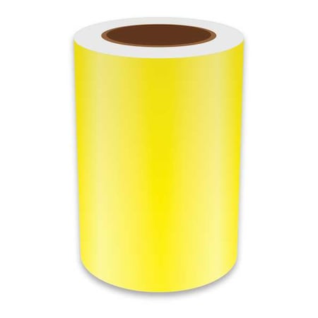 Vnm Signmaker ContinuousLabelStock, Yellow, Gloss, 7inW REFYL-3177