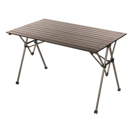 Kamp-Rite Tent Cot Kwik Set Table, Gray/Silver, 45 in. L KST024