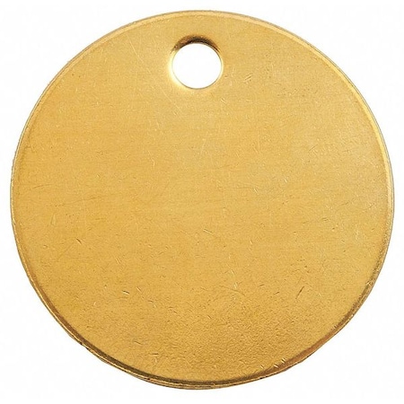 C.H. HANSON Blank Tag, Size 1 3/8 Inches, PK100 41849