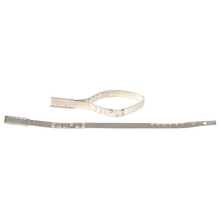 C.H. Hanson Lock Seal 9" x 26", Silver, Pk100 2799PN