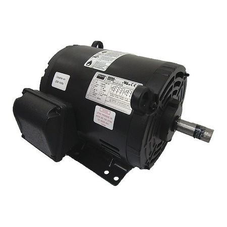 Dayton Three-Phase General Purpose Motor, 1 HP, 182/4 Frame, 230/460V AC Voltage, 1170 Nameplate RPM 36VE93