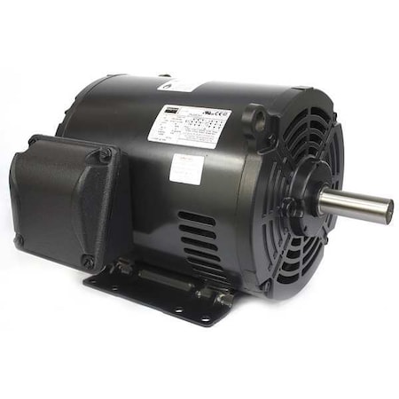 Dayton Three-Phase General Purpose Motor, 3 HP, 213/5 Frame, 230/460V AC Voltage, 1740 Nameplate RPM 2N983