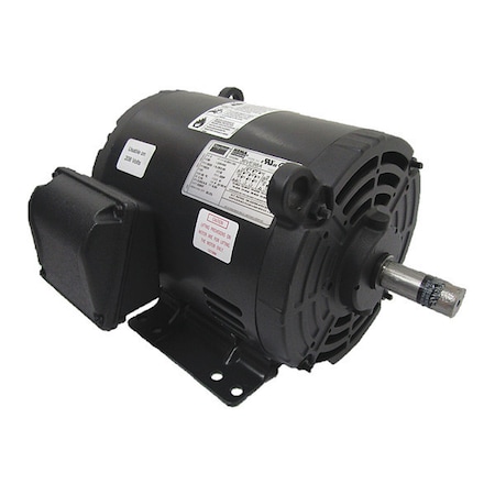 Dayton Three-Phase General Purpose Motor, 2 HP, 182/4 Frame, 230/460V AC Voltage, 3520 Nameplate RPM 36VE98