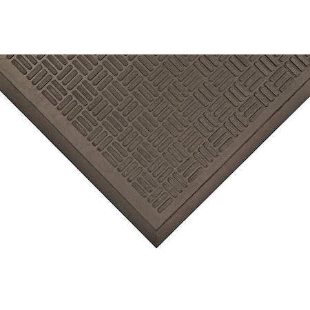 NOTRAX Entrance Mat, Black, 4 ft. W x 6 ft. L 340S0046BL