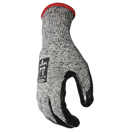 Showa 240 Arc Flash Gloves, Kevlar(R), Modacrylic, and Fibreglass with Neoprene Palm Coating, Knit Cuff 240-09