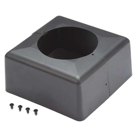 Bosch Bollard Base Cover, Black, 12.50"H, 14.00"W EL-50650-BASE