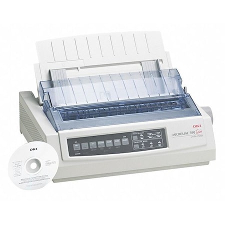 Oki Dot Matrix Printer, 7.8 ppm, 360 x 360 dpi 62411901