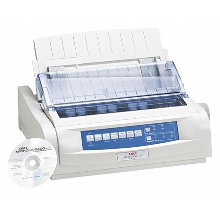Oki Dot Matrix Printer, 11.4ppm, 216 x 240 dpi 62418701