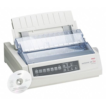 Oki Dot Matrix Printer, 36 ppm, 2400 x 600 dpi 62411601