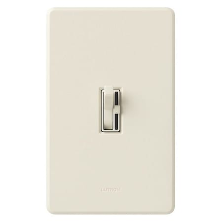 Lutron Lighting Dimmer, Toggle, Light Almond AYCL-253P-LA