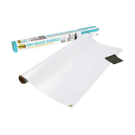 36"x48" Plastic Whiteboard, Gloss