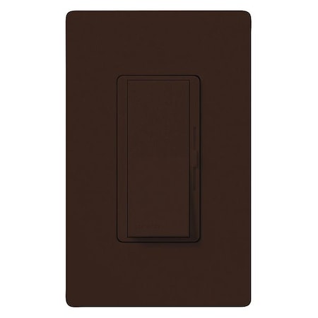 Lutron Lighting Dimmer Control, 120 to 277V, Brw DVSTV-BR