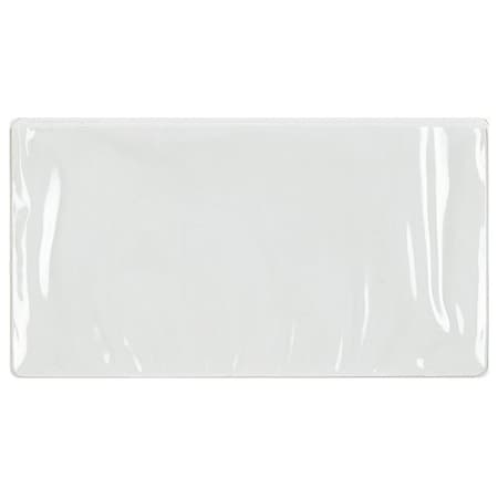 Lewisbins Side Loading Card Holder, Adhesive, Clear, PK4 6120253