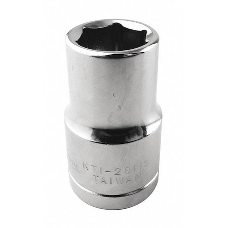 K-Tool International 1/2 in Drive, 13mm Metric, Socket, 6 Points, 1/2 in. Dr, 13mm Hex KTI-28113