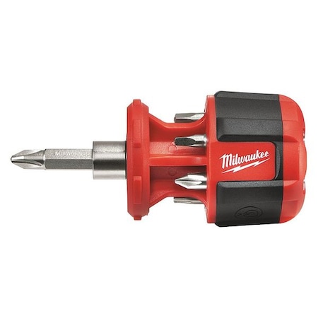 Milwaukee Tool Phillips, Square, Slotted, TOR Bit 3-1/2", Drive Size: 1/4" , Num. of pieces:9 48-22-2120