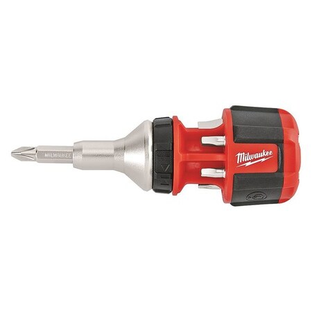 Milwaukee Tool Phillips, Slotted, Square, TORX Bit 4-1/2", Drive Size: 1/4" , Num. of pieces:9 48-22-2320