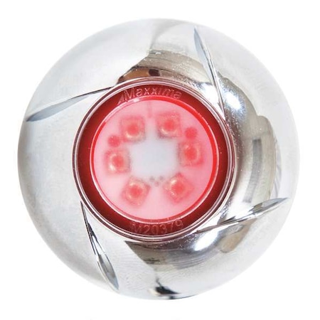 Maxxima Auxiliary Warning Light, LED, 600mA, Red M20379RCL