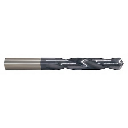 ZORO SELECT 1/8" Carbide TiALN 118 Deg. Jobber Length Drill Bit 450-101250B