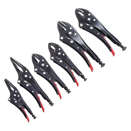 PTW アッパー一式 PROTO - 6Locking Pliers Set, Polished Handle - J298XL