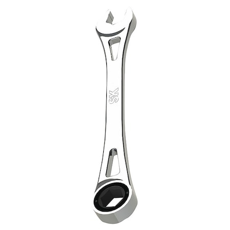 Sk Professional Tools Ratcheting Wrench, Head Size 9/16 in. 80041