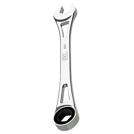 Sk Professional Tools Ratcheting Wrench, Head Size 17mm 80011