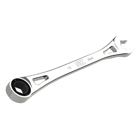 Sk Professional Tools Ratcheting Wrench, Head Size 1/2 in. 80040