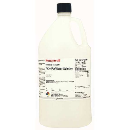 Honeywell Burdick & Jackson IPA/Water Solution, CH3CHOHCH3, 4L, PK4 LP420-4P